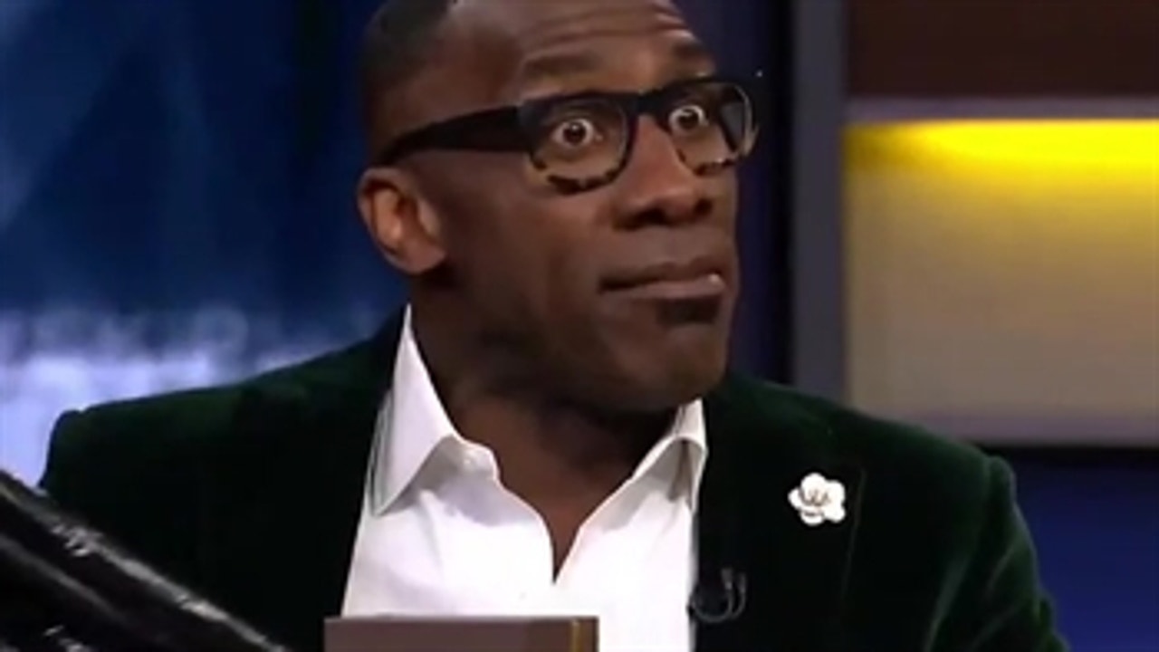 Shannon Sharpe brought the Hennessy and some farewell luggage for Skip Bayless' Cowboys