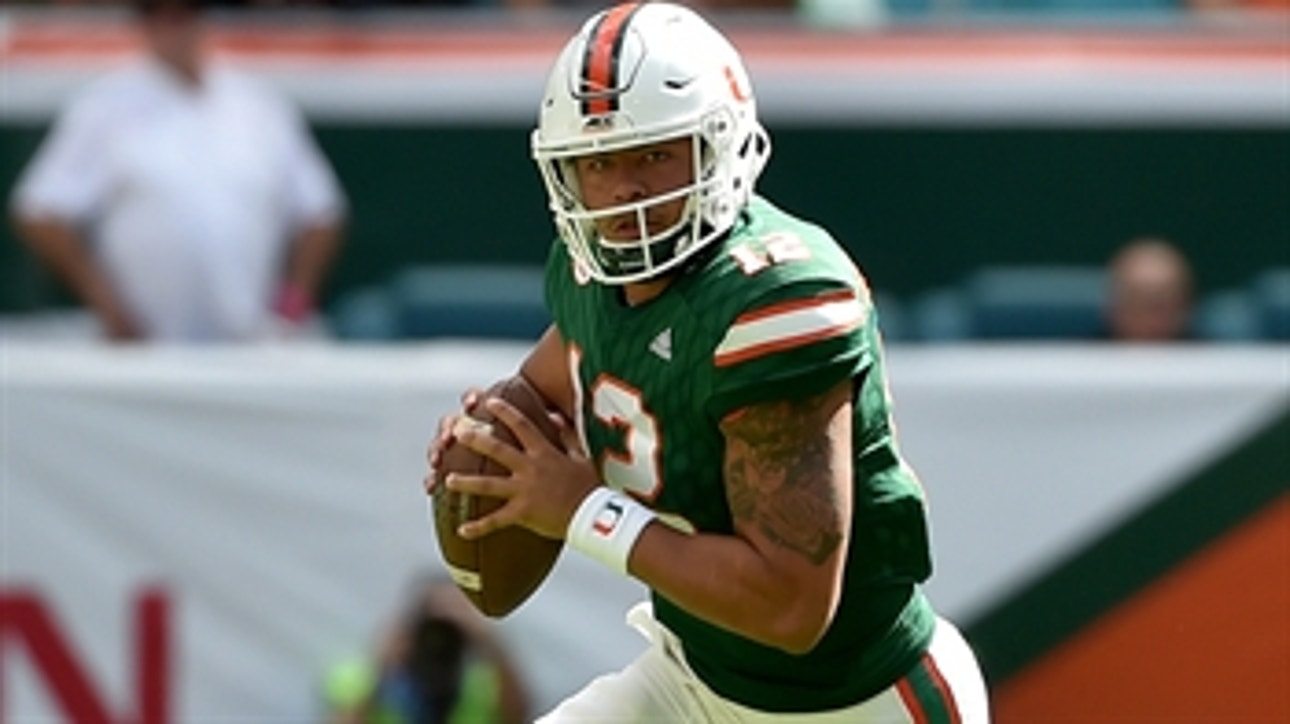 The U is Back: No. 3 Miami demolishes the Virginia Cavaliers 44-28 to remain a perfect 10-0
