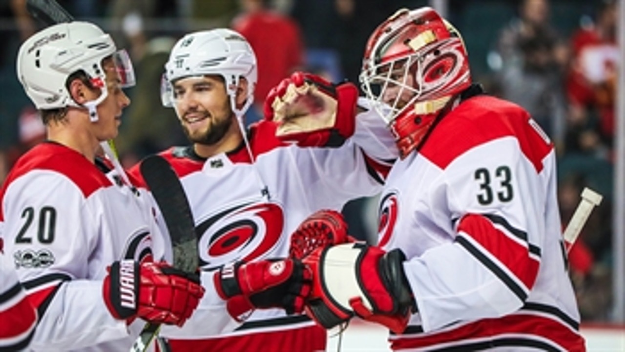 Canes LIVE To Go: Darling stands on his head in Hurricanes' 2-1 victory over the Flames