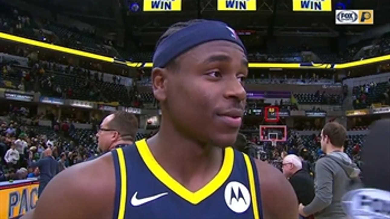 Aaron Holiday: 'We just wanted to come out here and win'