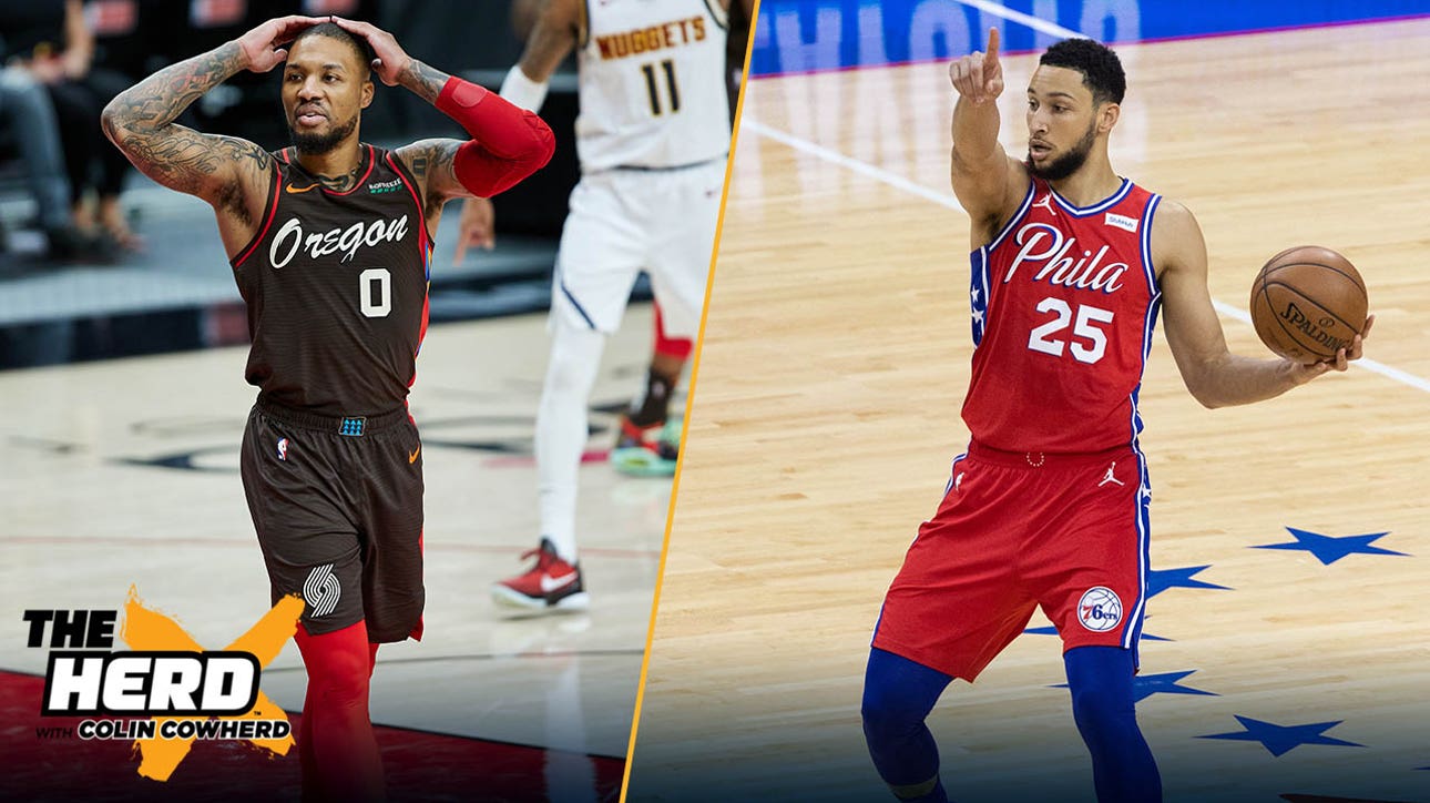 Colin Cowherd: Portland should be wary in getting back Ben Simmons in a Damian Lillard trade I THE HERD