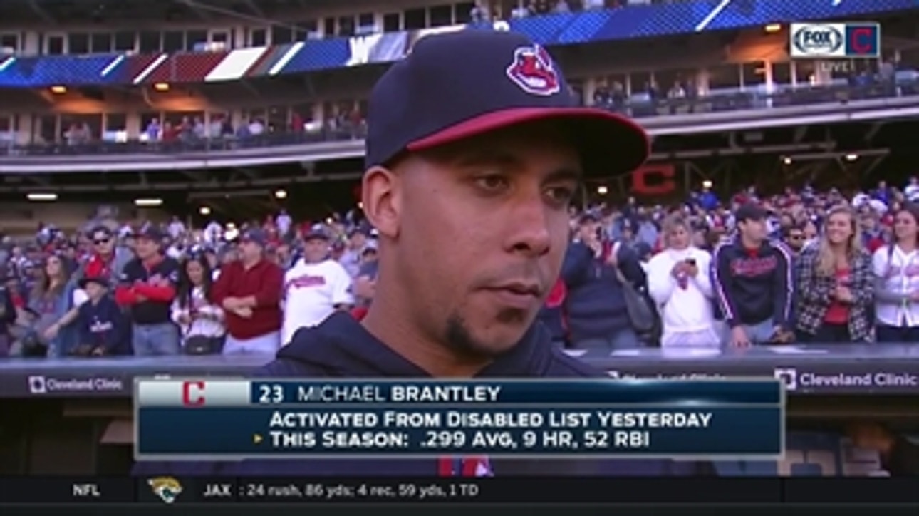 Michael Brantley looks forward to contributing in the playoffs