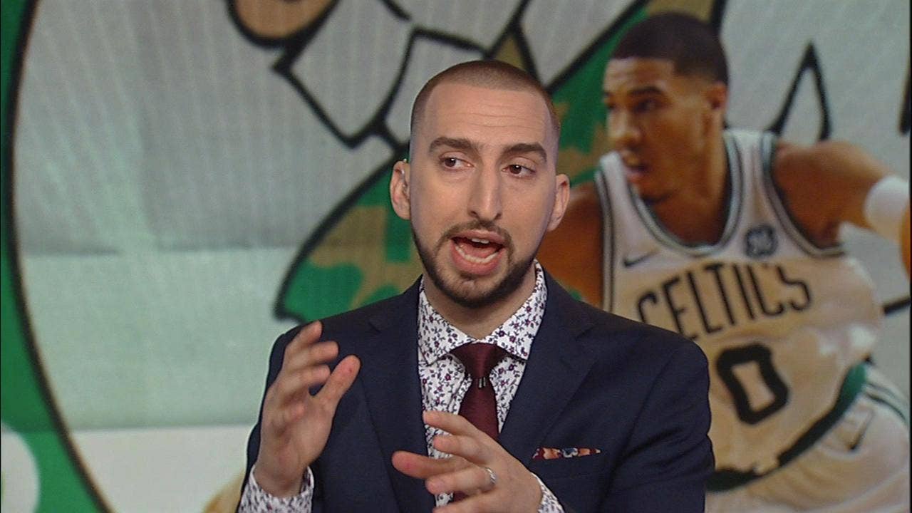 Nick Wright on why Boston dominating 76ers reveals Ben Simmons' weakness ' NBA ' FIRST THINGS FIRST