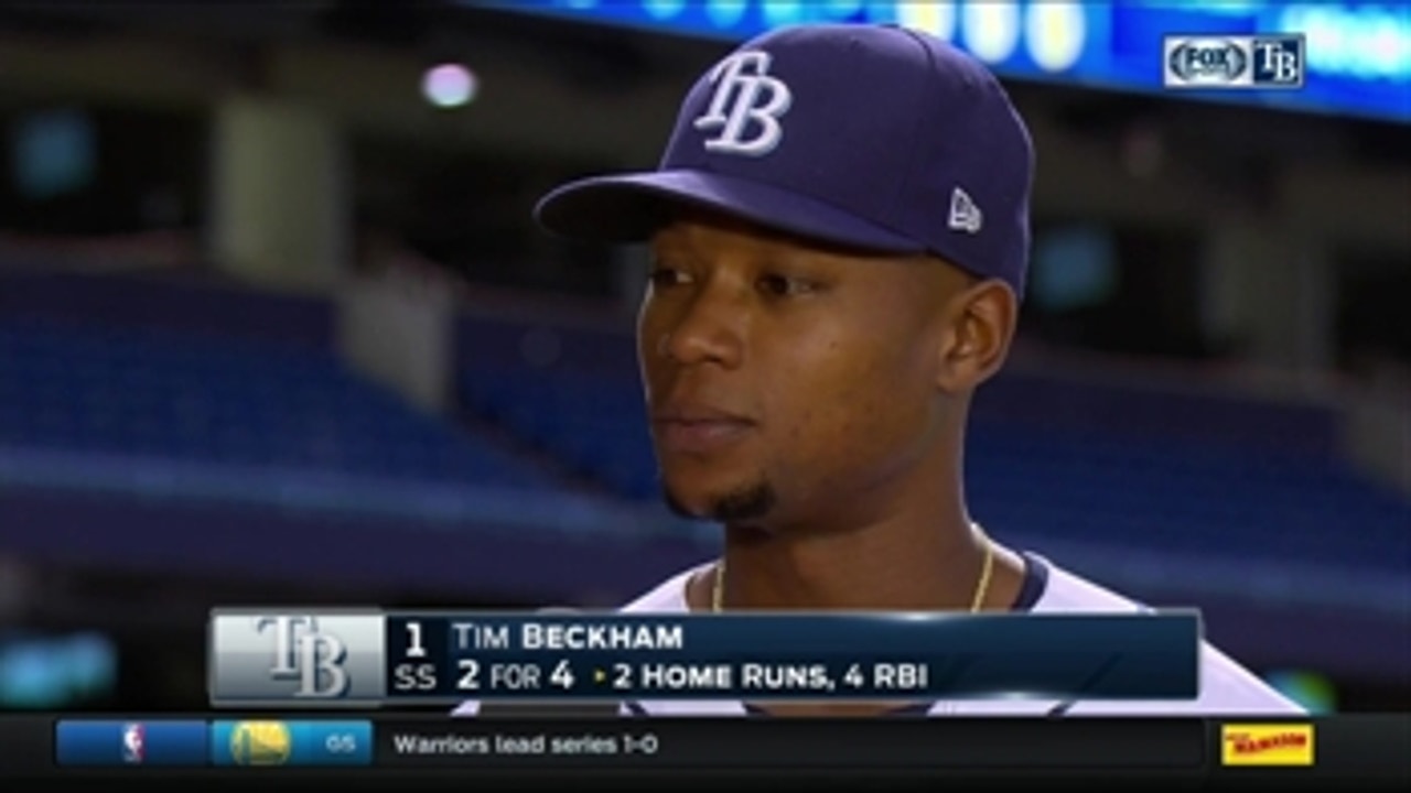 Force is strong with Rays' Beckham on annual 'Star Wars' day