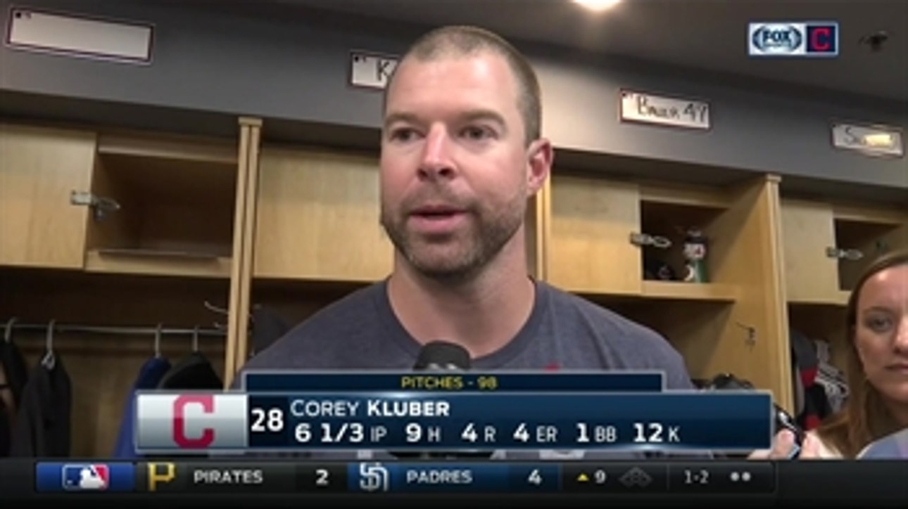 Corey Kluber after unusual outing: 'We got a win. That's the bottom line'
