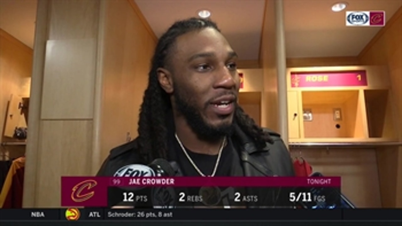 Jae Crowder is getting much more comfortable as Cavs build chemistry