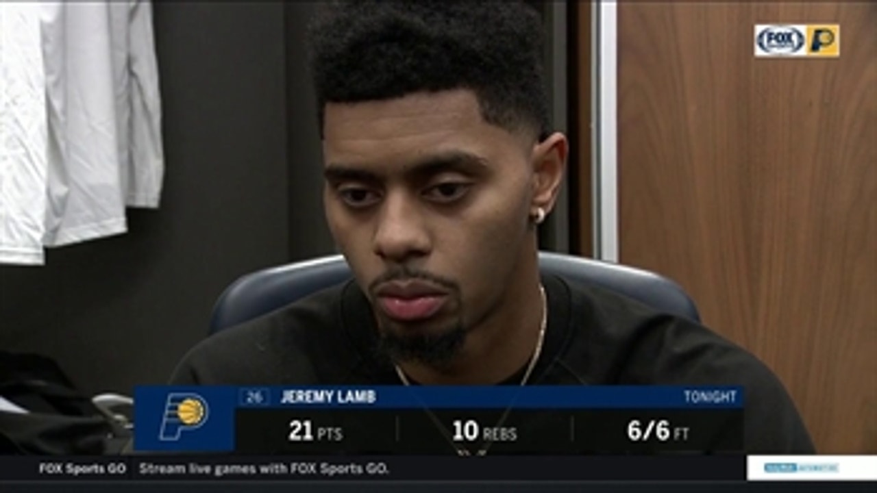 Lamb: Pacers 'never stopped believing' after 0-3 start