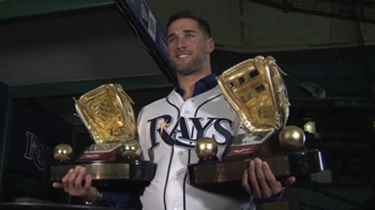 Kevin Kiermaier says second Gold Glove even more special than the first