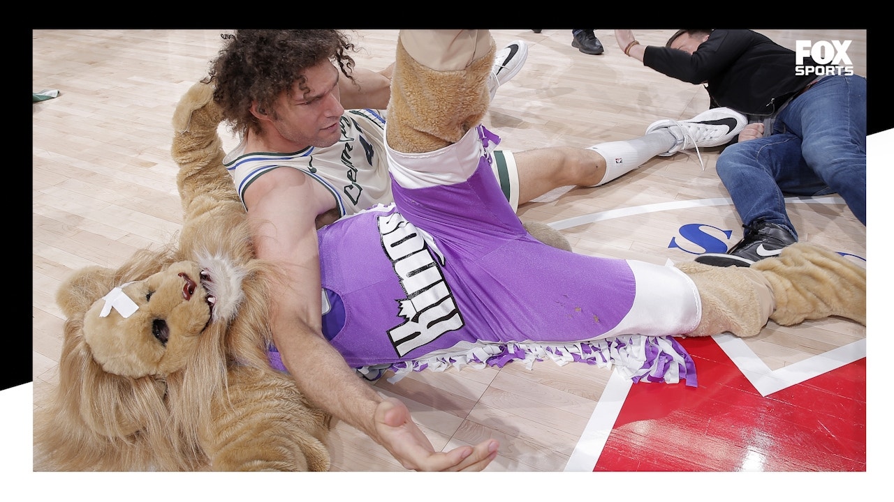 Top Sports Beefs: Robin Lopez vs. NBA Mascots