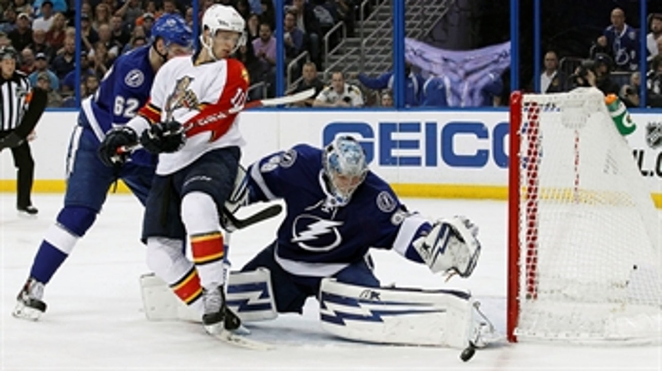 Panthers fall to Lightning rally