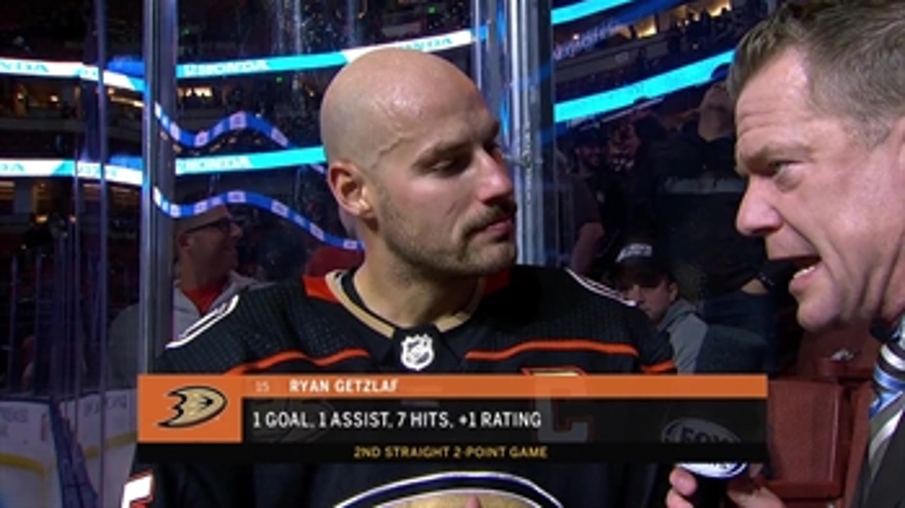Ryan Getzlaf after the 4-3 win: 'We stuck together'