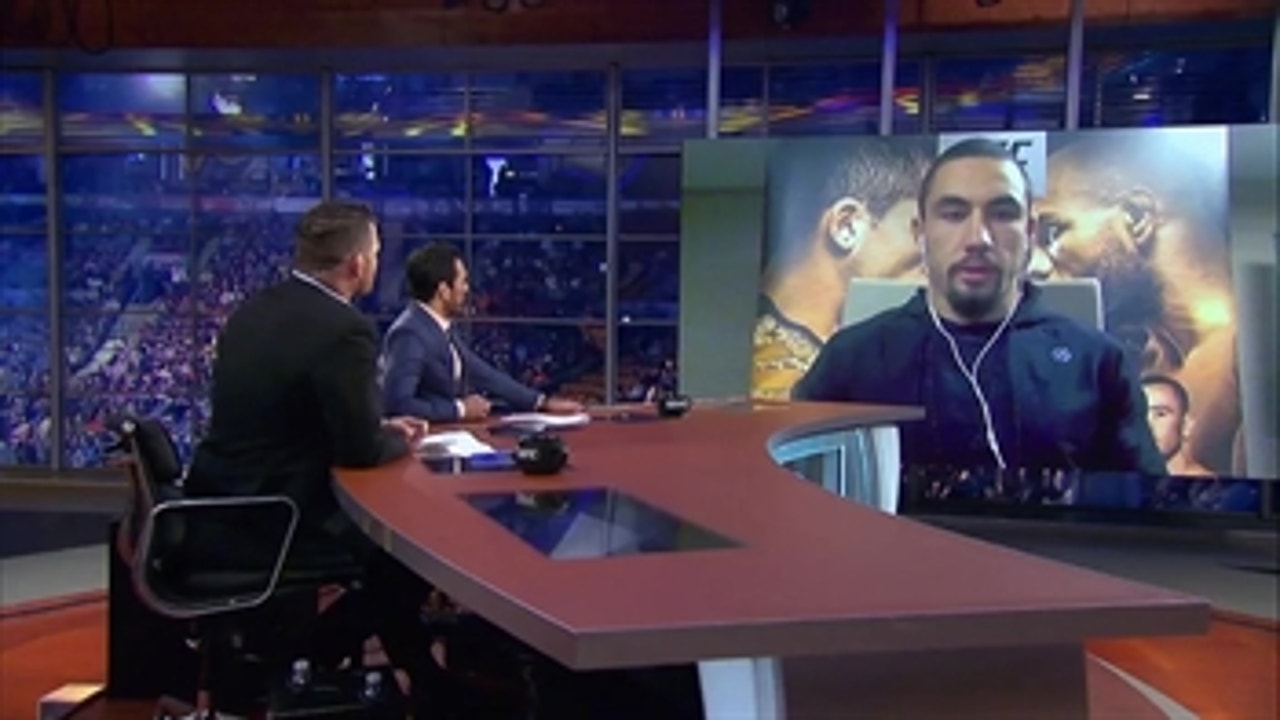 Robert Whittaker talks with Michael Bisping and Kenny Florian | INTERVIEW | UFC TONIGHT