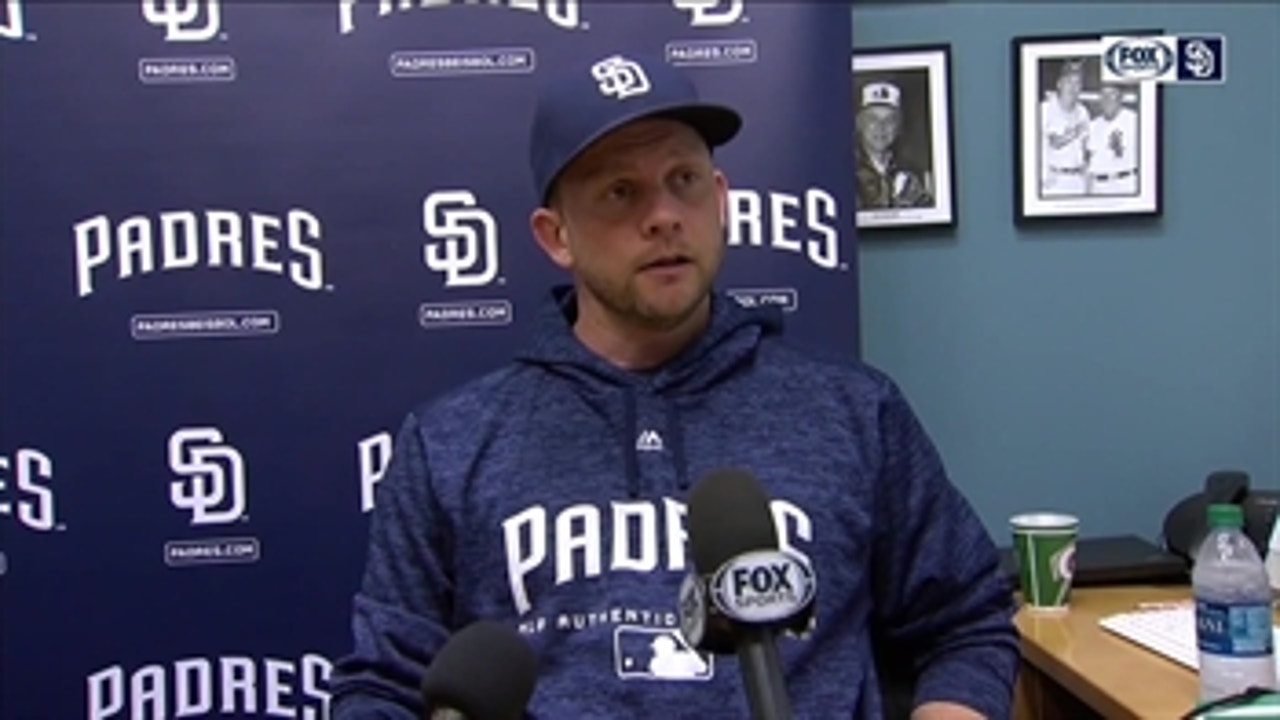 Andy Green comments on the 4-1 loss to the Dodgers to open up the series