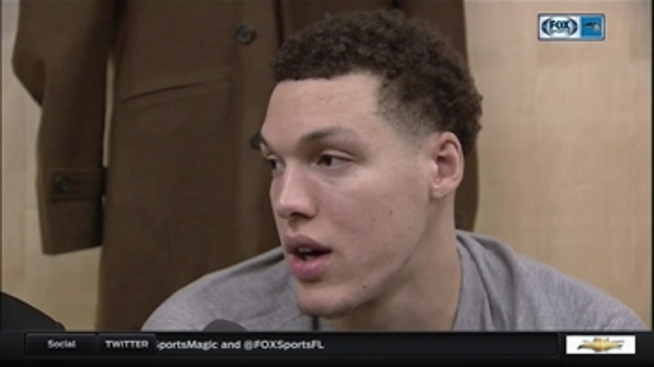 Aaron Gordon: 'Our energy levels picked up offensively and defensively'