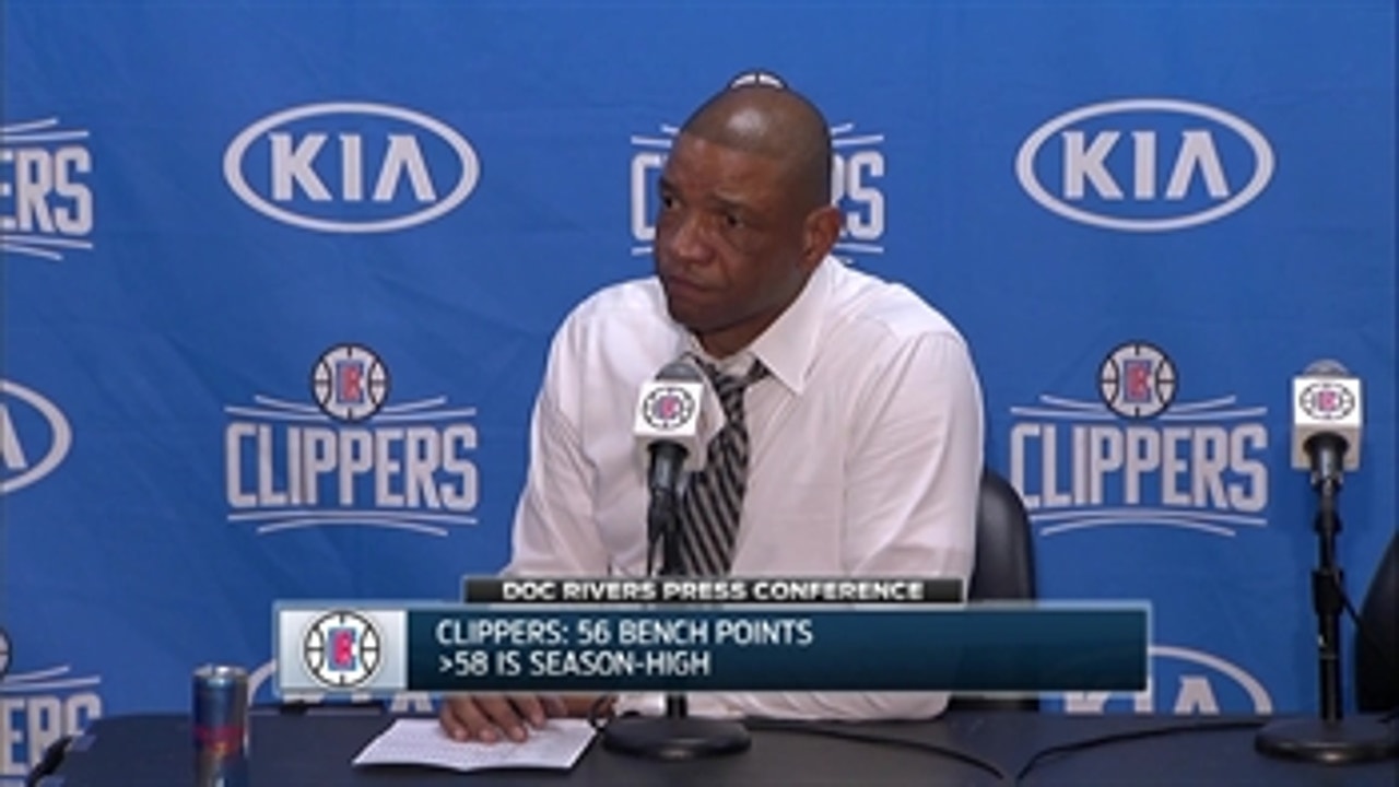 Doc Rivers postgame: 'Every night there's someone different for us that pitches in'