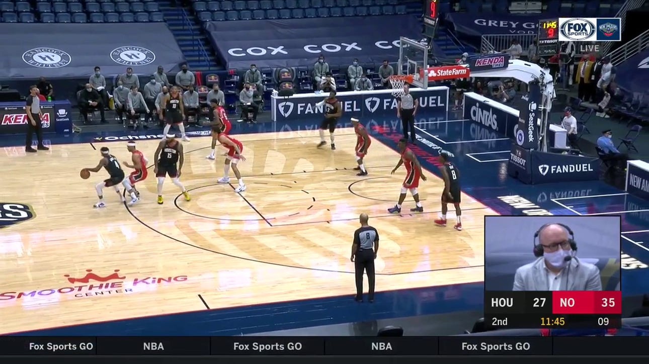 HIGHLIGHTS: Jaxson Hayes Catches in the Air with the HIGH-FLYING Dunk