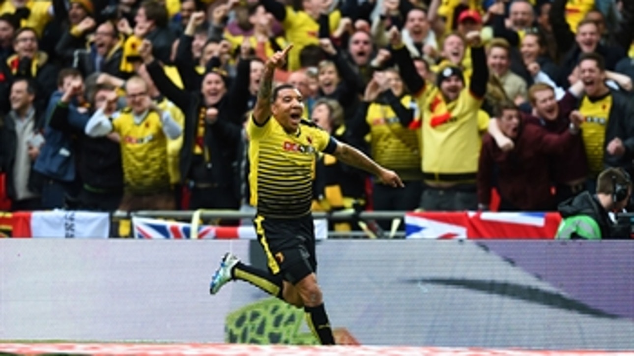 Deeney heads in the equalizer for Watford ' 2015-16 FA Cup Highlights