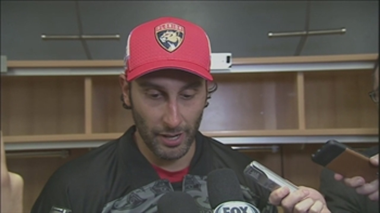 Roberto Luongo says Panthers had their best defensive game of the year