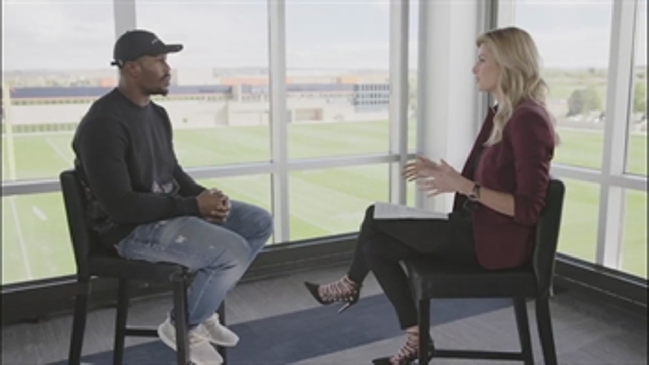 Von Miller with Erin Andrews:  Being a star is 24/7 - FOX NFL Kickoff