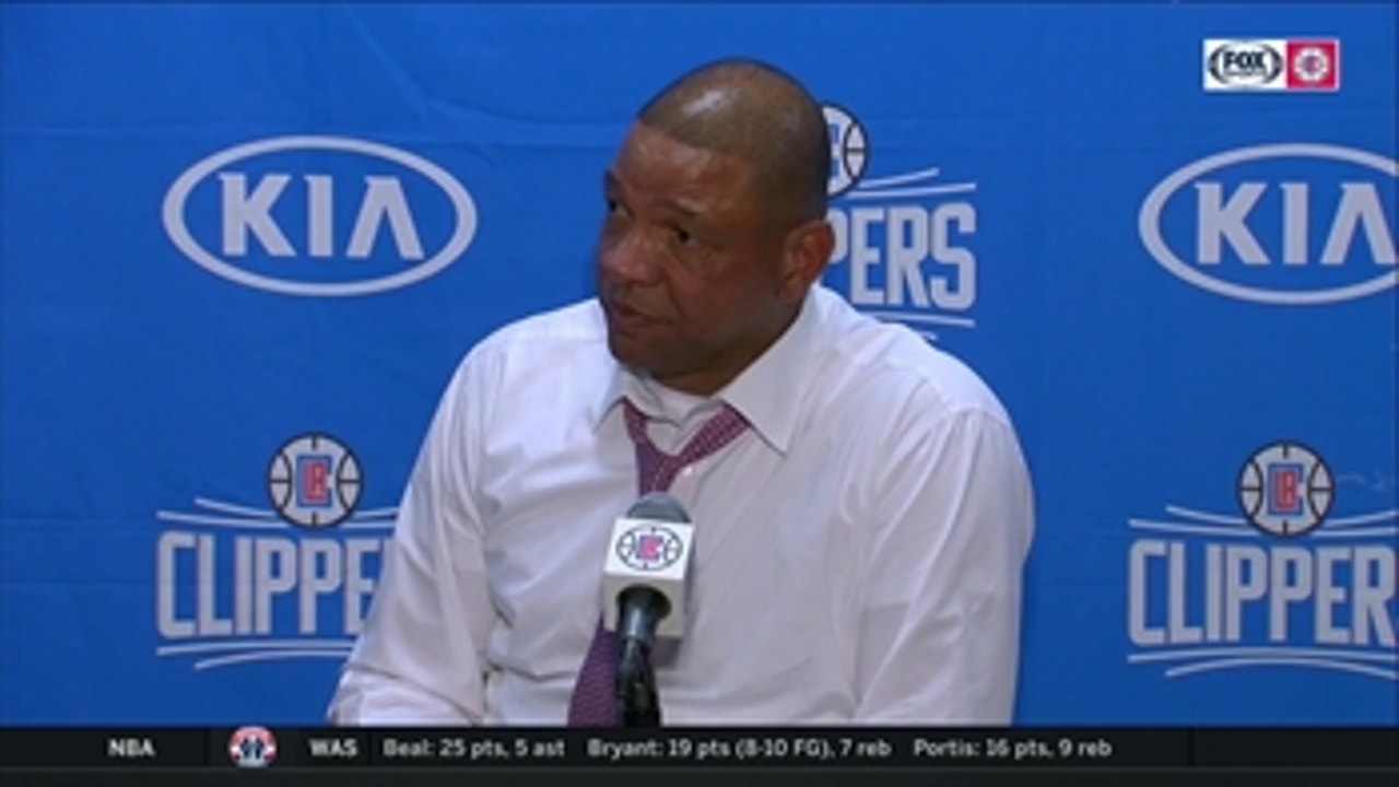 Clippers coach Doc Rivers recaps the loss to the Lakers