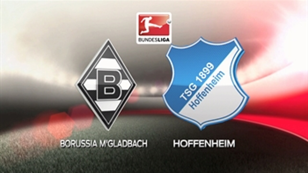 Monchengladbach vs. 1899 Hoffenheim ' 2015-16 Bundesliga Highlights