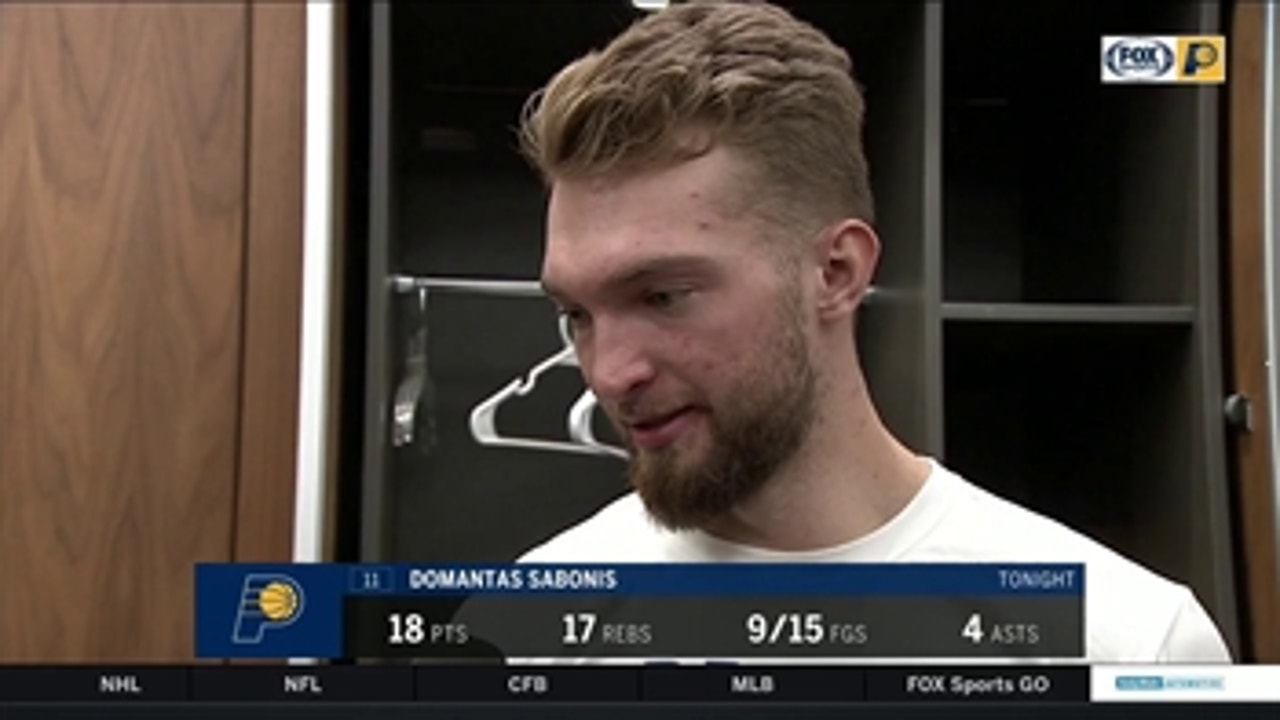 Sabonis on Bitadze: 'I'm just happy he's going out there and having fun'