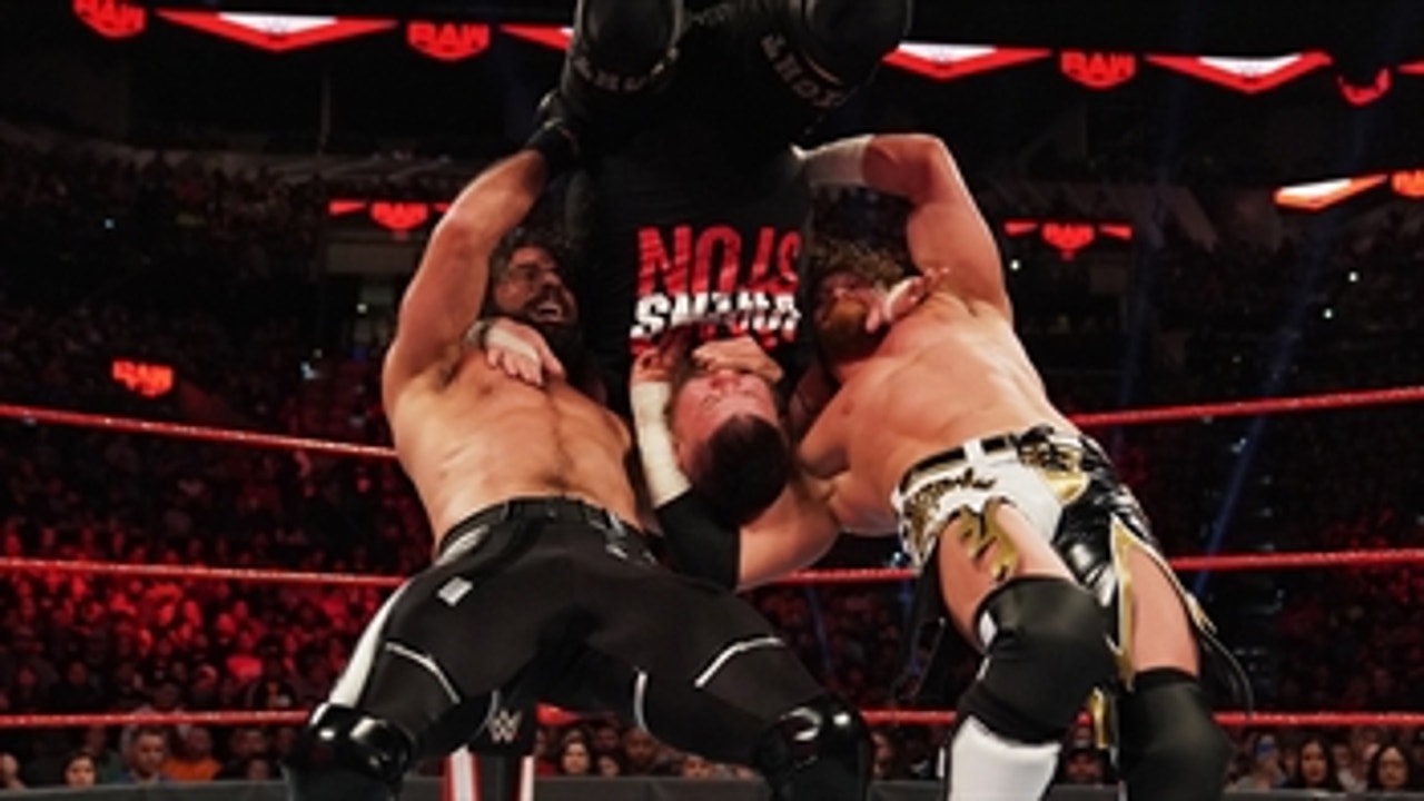 Seth Rollins & Buddy Murphy vs. Kevin Owens & Samoa Joe - Raw Tag Team Title Match: Raw, Jan. 27, 2020