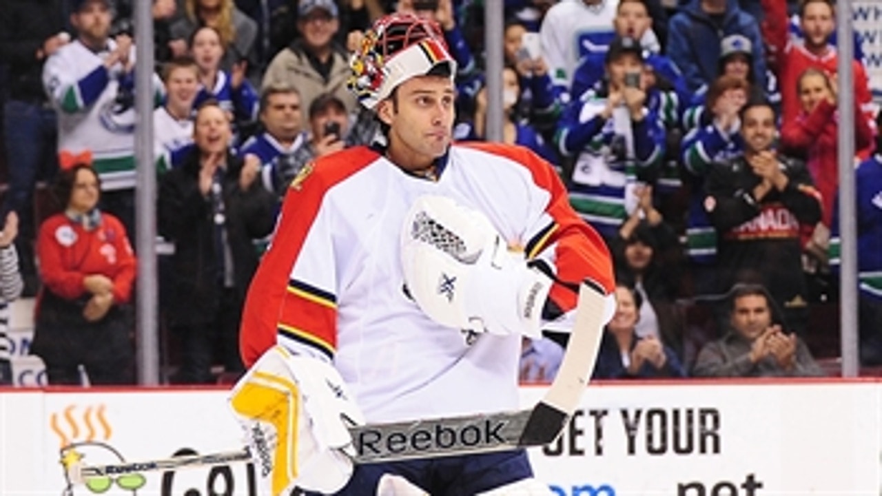 Luongo topples former team, Panthers beat Canucks
