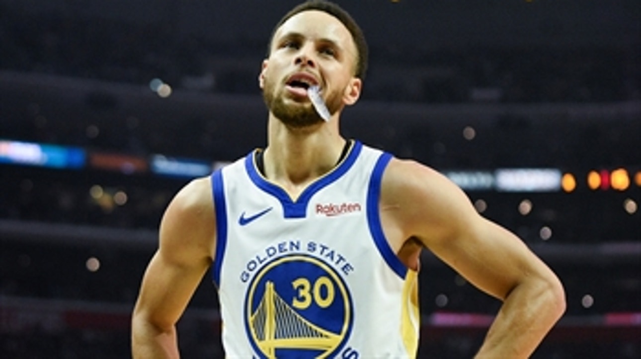 Nick Wright is concerned about Stephen Curry’s shooting struggles vs the Rockets