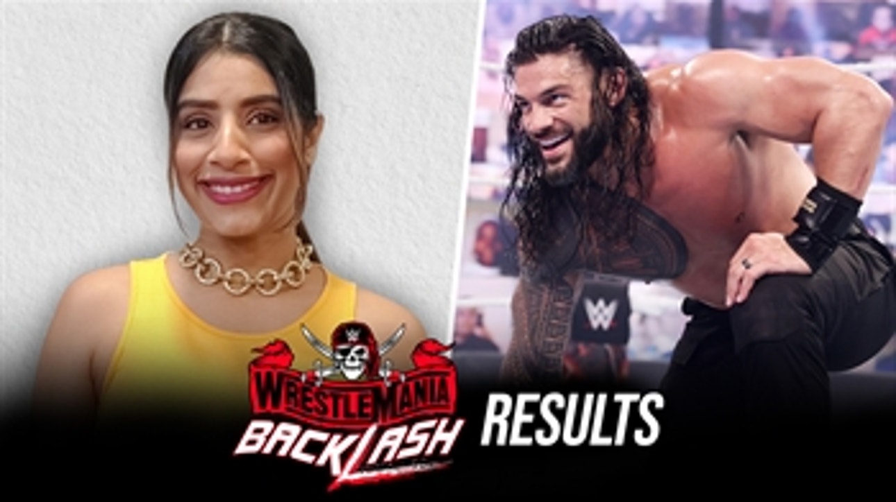 Universal Champion Roman Reigns Triumphs over Cesaro ' WrestleMania Backlash Results: WWE Now India