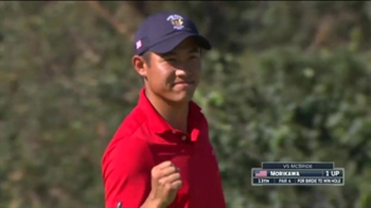 Watch how the USA did in Walker Cup Day 1 singles play
