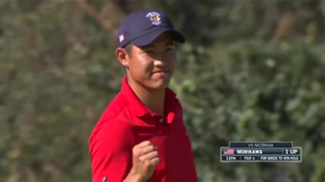 Watch how the USA did in Walker Cup Day 1 singles play