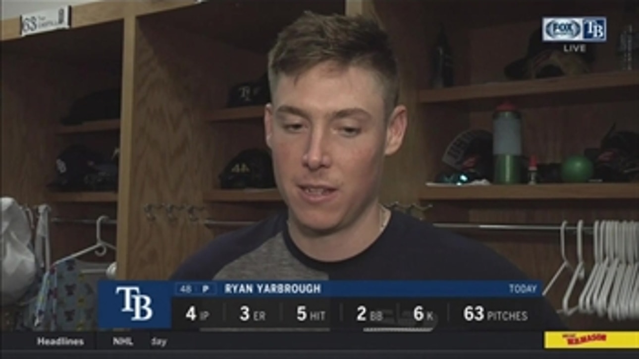 Ryan Yarbrough reflects on setting Rays record for wins by a rookie