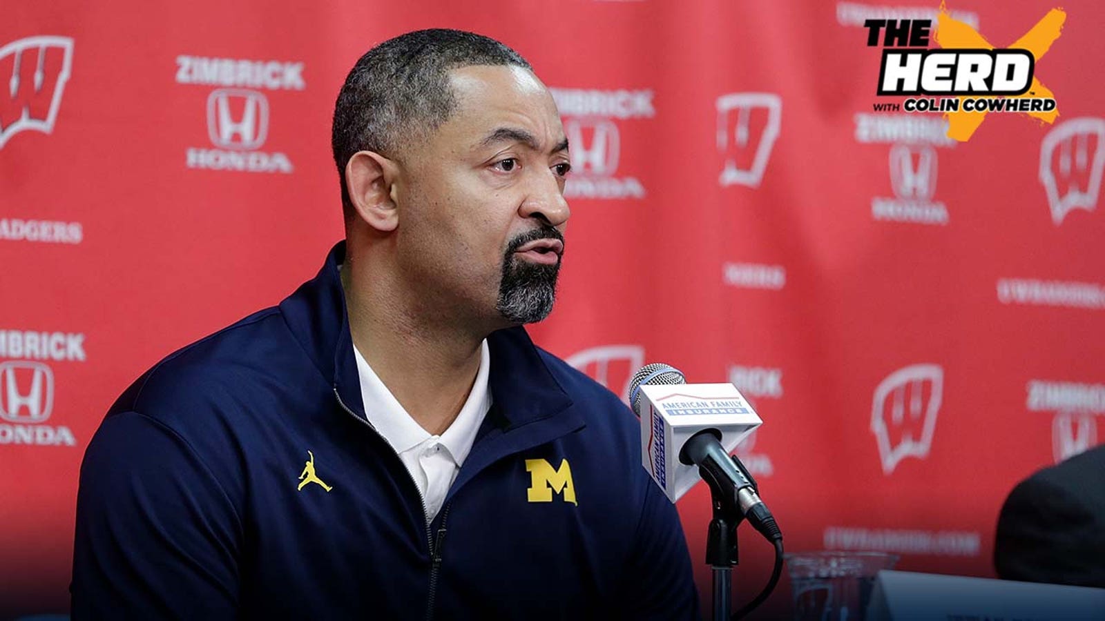 Michigan's Juwan Howard takes a swipe at Wisconsin assistant coach after loss I THE HERD