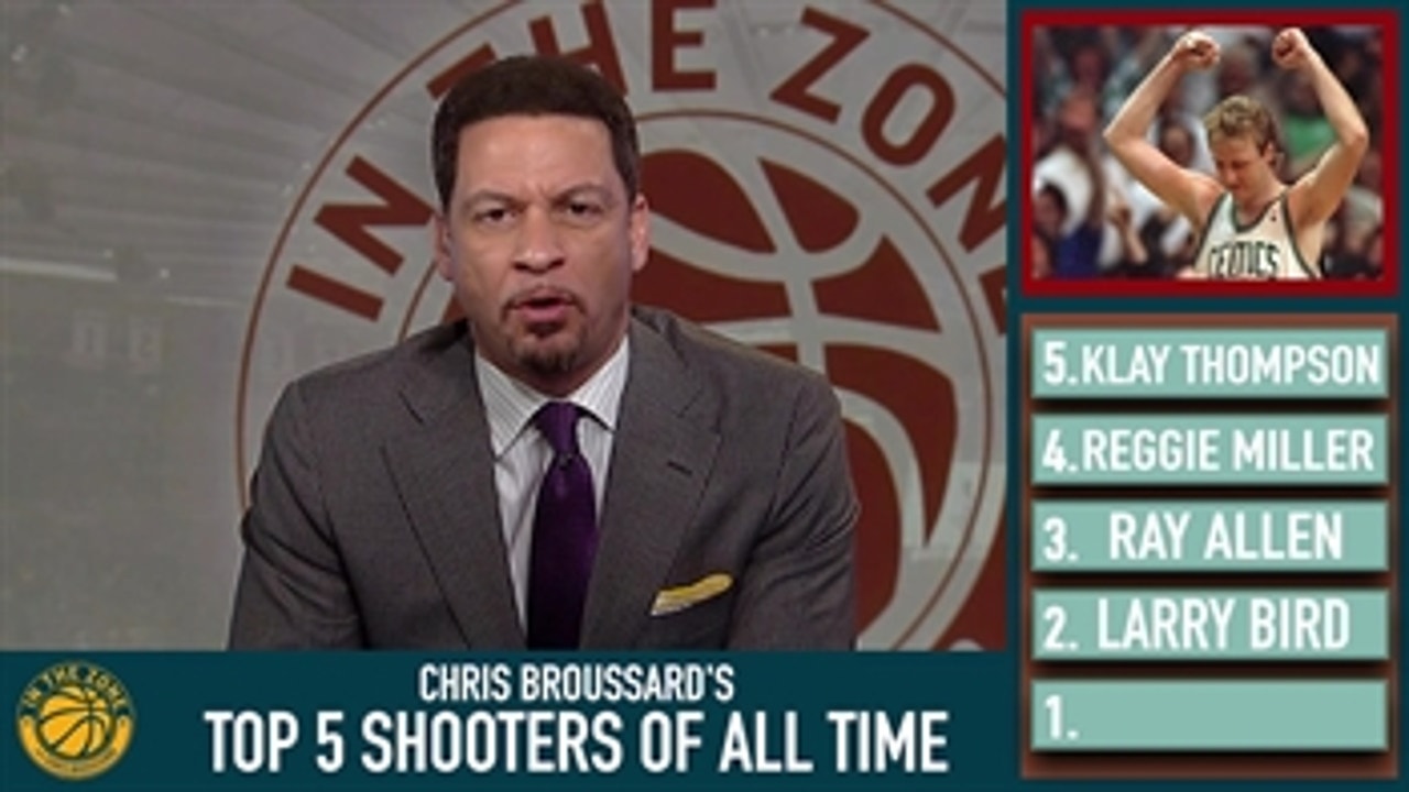 'Steph Curry has literally changed the game': Chris Broussard ranks the 5 best shooters ever