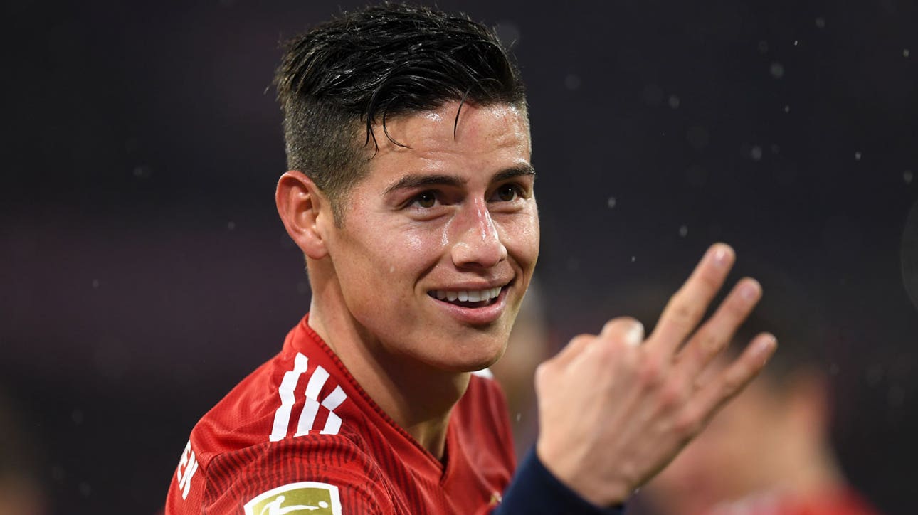 James Rodriguez gets his first hat trick for Bayern Munich ' 2019 Bundesliga Highlights