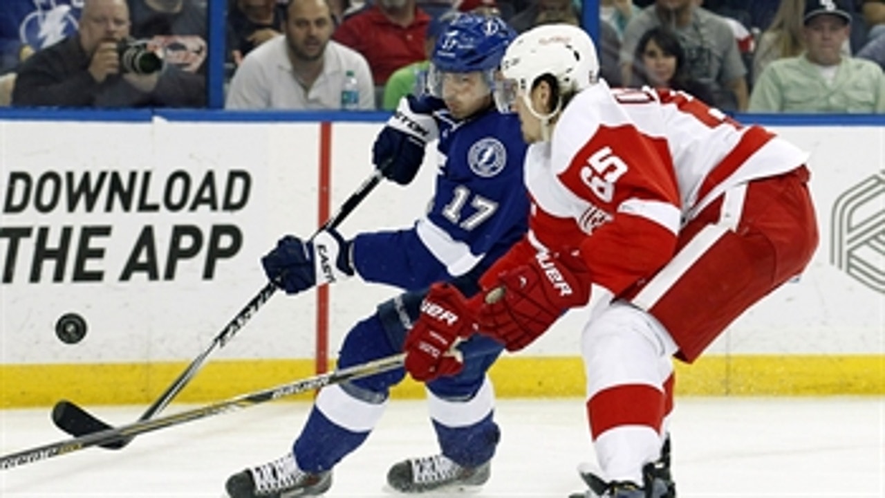 Lightning strike Red Wings with a 3-1 win