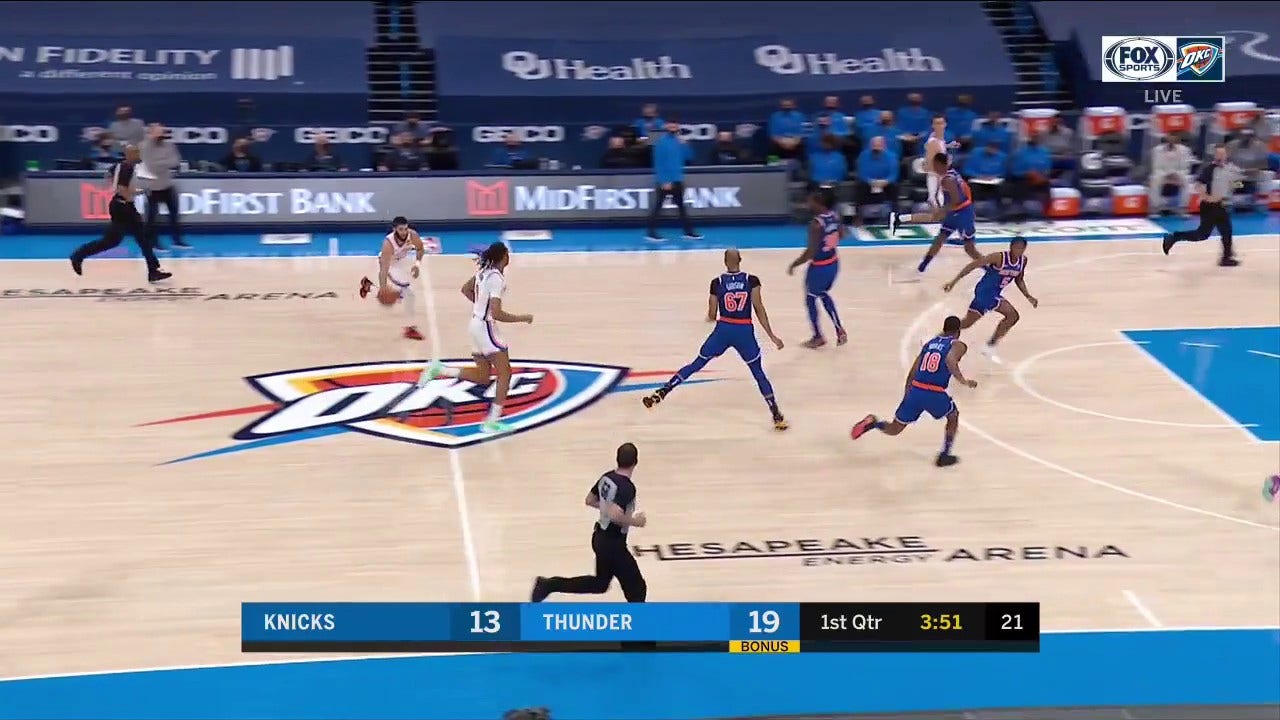 HIGHLIGHTS: Kenrich Williams finds Moses Brown for the ...