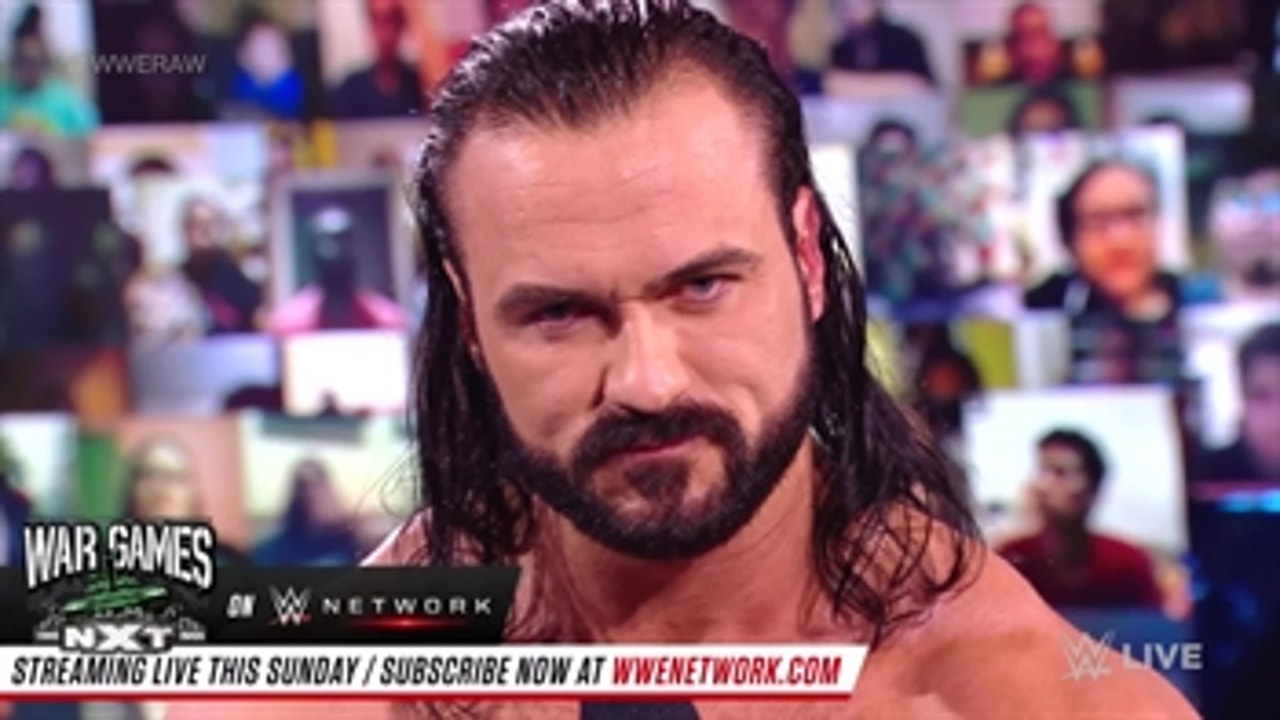 Drew McIntyre looks ahead to WWE TLC: Raw, Nov. 30, 2020