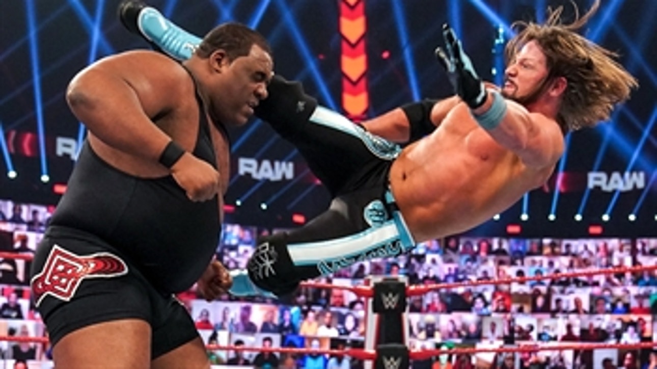 Keith Lee vs. Riddle vs. AJ Styles - "Sudden Death" Triple Threat Match: Raw, Nov. 30, 2020