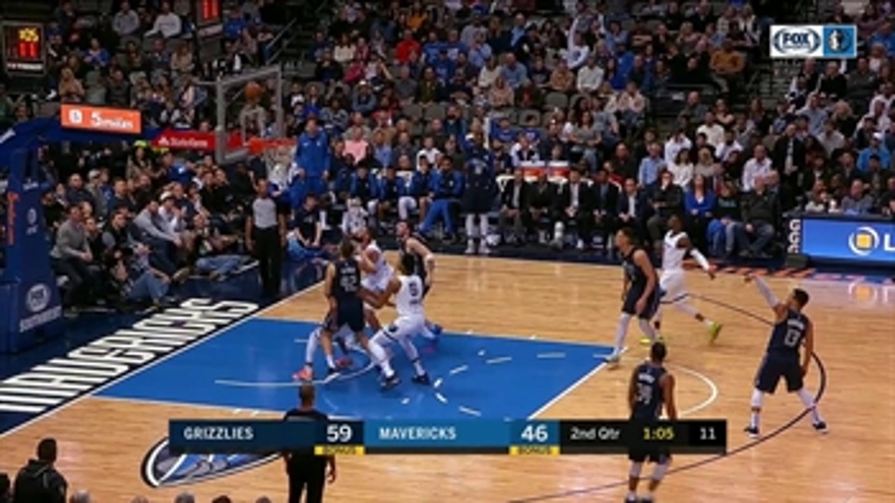 HIGHLGIHTS: Luka Doncic Jumps in crowd - Sticks the Landing