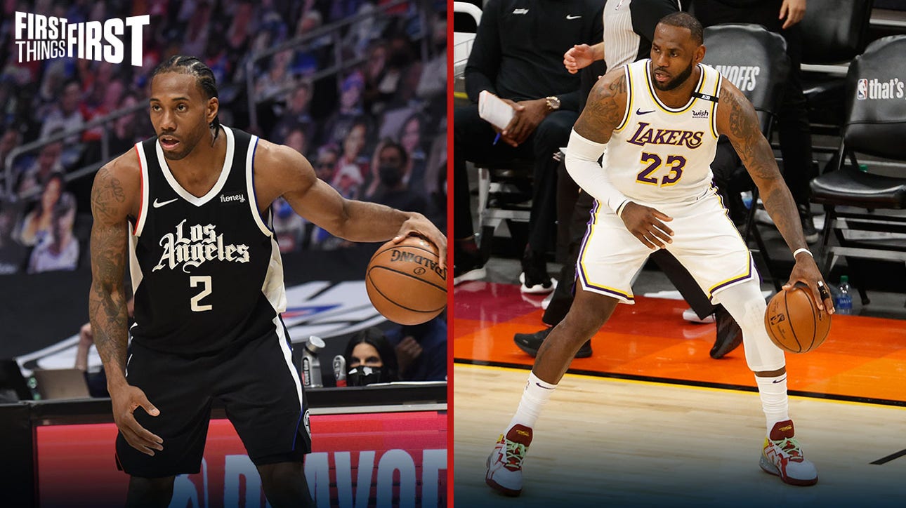 Nick Wright decides whether Lakers or Clippers needs this Game 2 win more | FIRST THINGS FIRST