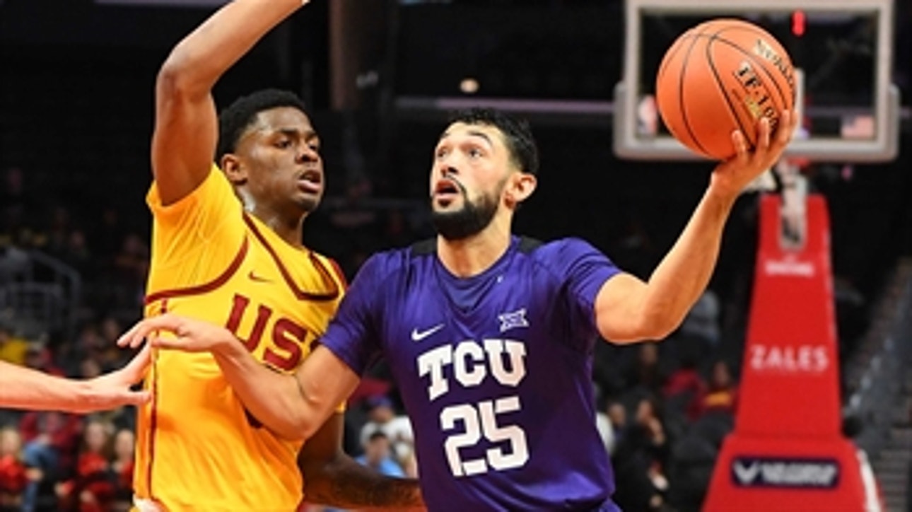 Alex Robinson scores his 1,000th career point in TCU's rout of USC