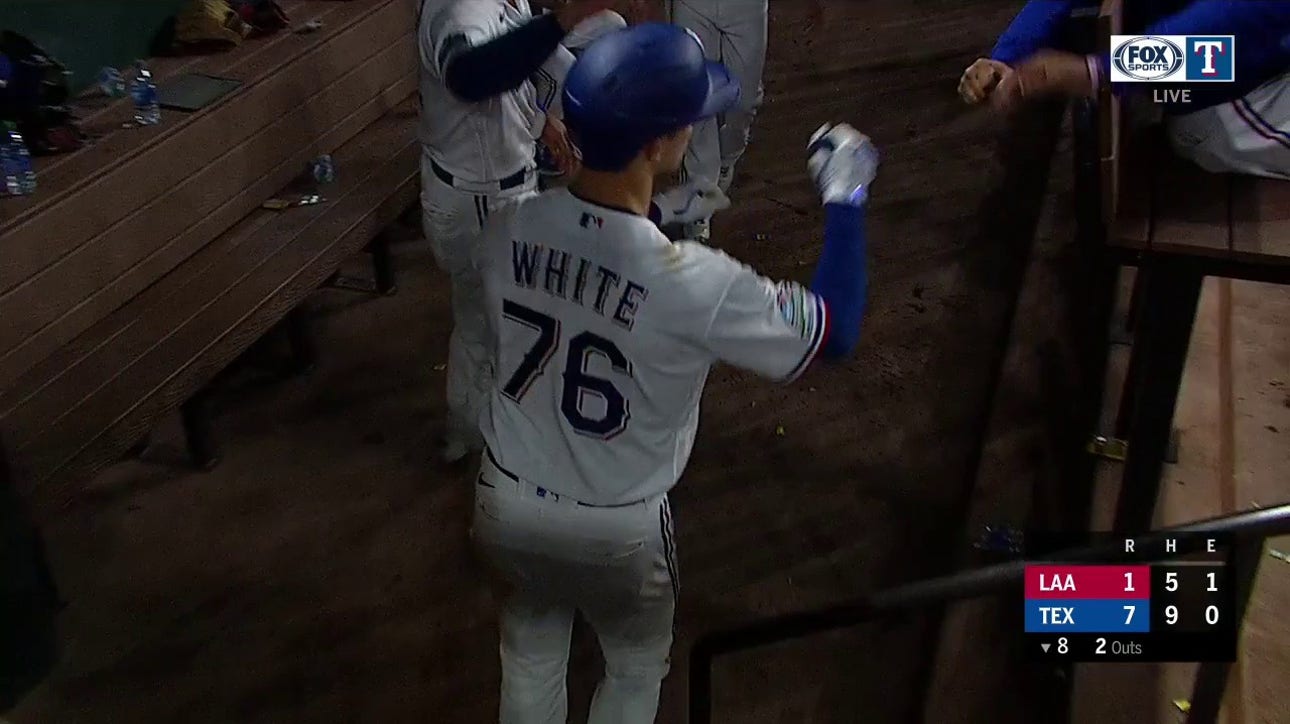 HIGHLIGHTS: Eli White's First Major League RBI