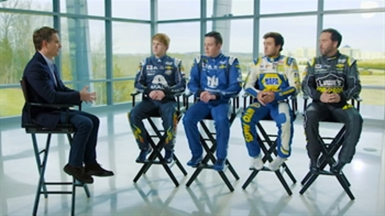 Jeff Gordon talks with all four Hendrick drivers about the new team dynamic for 2018
