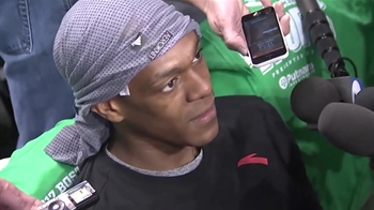 Rajon Rondo on Celtics fans in playoffs: 'They have to boo me.'