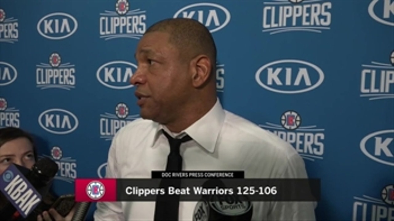 Doc Rivers: 'This is a huge win for us'