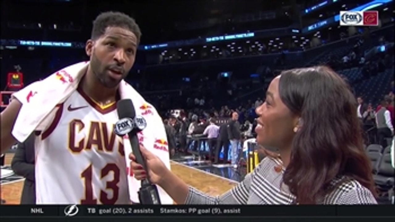 Tristan Thompson continues to assert himself as a leader on the Cavaliers