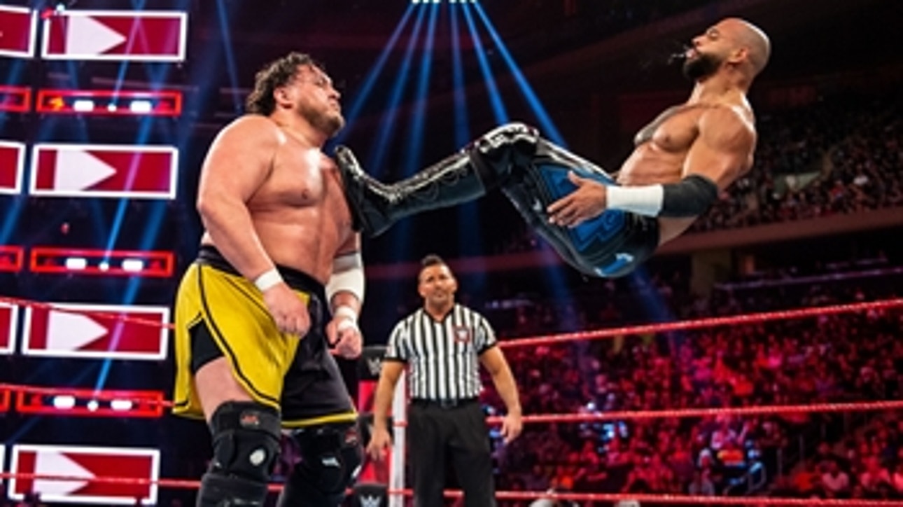 Ricochet vs. Samoa Joe vs. Baron Corbin - Triple Threat King of the Ring Semifinal Match: Raw, Sept. 9, 2019 (Full Match)