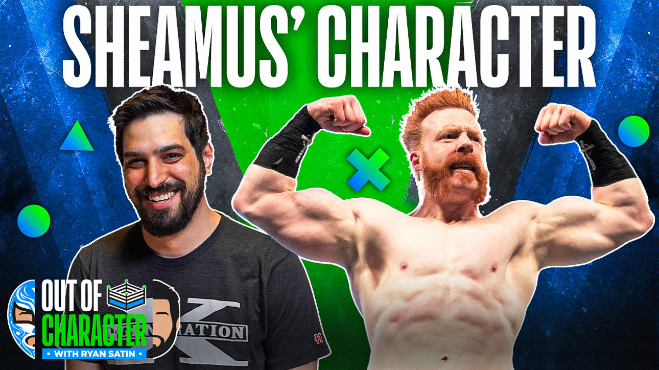 Sheamus, 'Right now my character is me, I'm in my own skin.'